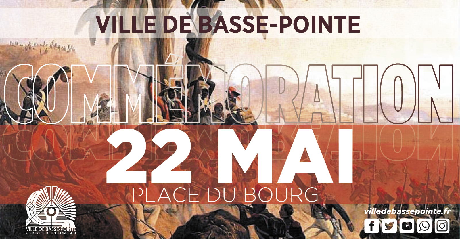 Commémoration de l'Abolition de l'esclavage - Ville de Basse-Pointe